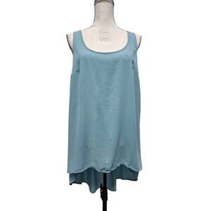Torrid High Low Sleeveless Blouse Size 1